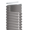 Tuyau Vacufixx-LD diamètre intérieur 25,  tuyau d'aspiration léger en PVC grise renforcé d'une spirale en acier noyée dans la masse. Température: -20° tot + 70°C